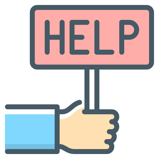 Professional packing and moving support icon